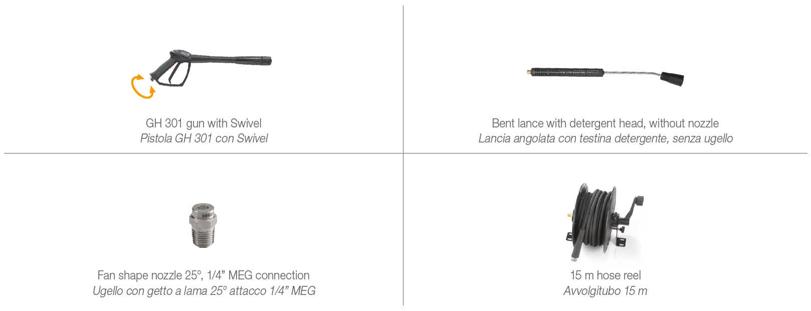 FDX WB Standard Accessories